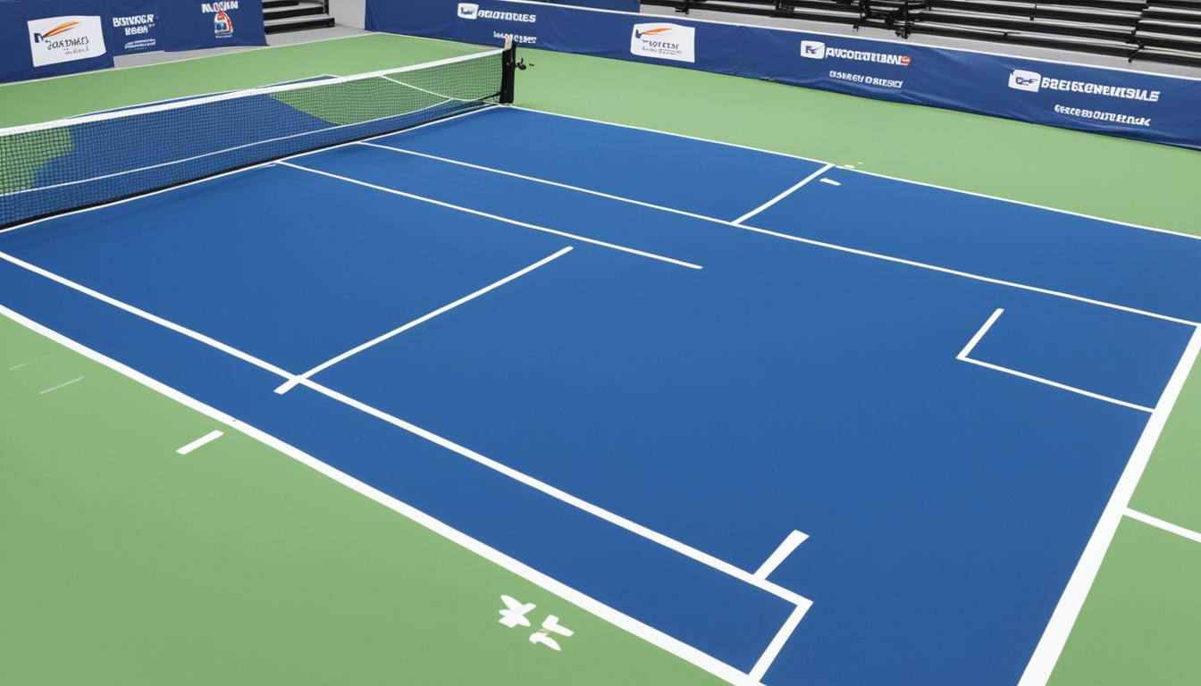 baseline, sideline, player must, service court